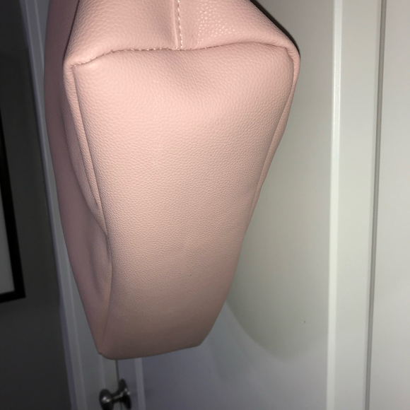 Vince Camuto Large PVC Pink Tote. 19 x 13 - Picture 5 of 9